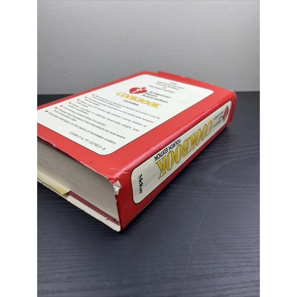 American Heart Association Cookbook 4th Edition Vintage Healthy Recipes Book